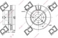Тормозной диск DJ PARTS BD1978
