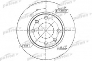 Тормозной диск PATRON PBD1221