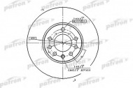 Тормозной диск PATRON PBD4048