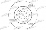 Тормозной диск PATRON PBD4081
