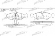 Комплект тормозных колодок PATRON PBP1039