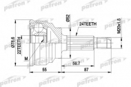 Шарнирный комплект PATRON PCV1024