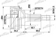 Шарнирный комплект PATRON PCV1030