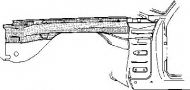 Крыло VAN WEZEL 3010320