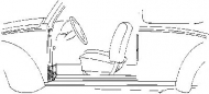 Дверь VAN WEZEL 5801.52