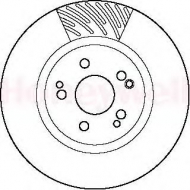 Тормозной диск JURID 561878J