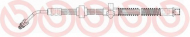 Шлангопровод BREMBO T 61 060