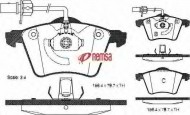 Комплект тормозных колодок METZGER 0721.02