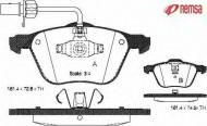 Комплект тормозных колодок METZGER 0836.02