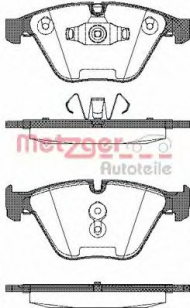 Комплект тормозных колодок METZGER 0857.10