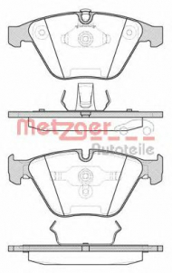 Комплект тормозных колодок METZGER 0857.00