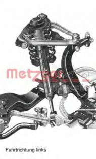 Подвеска колеса METZGER AUDIA3V
