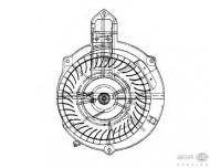 вентилятор BEHR HELLA SERVICE 8EW 009 159-751