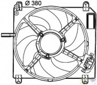 Вентилятор BEHR HELLA SERVICE 8EW 351 039-521