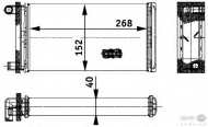 Теплообменник BEHR HELLA SERVICE 8FH 351 312-391