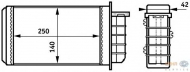 Теплообменник BEHR HELLA SERVICE 8FH 351 313-191
