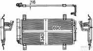 Конденсатор BEHR HELLA SERVICE 8FC 351 318-791