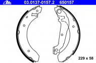 Комлект тормозных накладок ATE 03.0137-0157.2