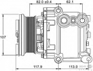 Компрессор BEHR HELLA SERVICE 8FK 351 334-081
