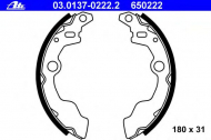 Комлект тормозных накладок ATE 03.0137-0222.2