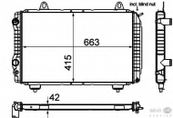 Теплообменник BEHR HELLA SERVICE 8MK 376 717-521