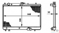 Теплообменник BEHR HELLA SERVICE 8MK 376 719-771