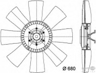 Вентилятор BEHR HELLA SERVICE 8MV 376 731-331