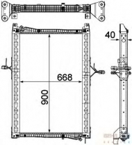 Теплообменник BEHR HELLA SERVICE 8MK 376 755-641
