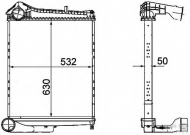 Теплообменник BEHR HELLA SERVICE 8ML 376 756-091