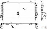 Теплообменник BEHR HELLA SERVICE 8ML 376 756-751