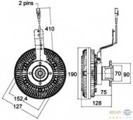 Сцепление BEHR HELLA SERVICE 8MV 376 758-481