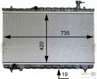 Теплообменник BEHR HELLA SERVICE 8MK 376 762-331