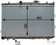 Теплообменник BEHR HELLA SERVICE 8MK 376 763-701