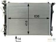 Теплообменник BEHR HELLA SERVICE 8MK 376 763-731