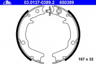 Комлект тормозных накладок ATE 03.0137-0389.2