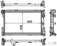 Теплообменник BEHR HELLA SERVICE 8MK 376 780-691