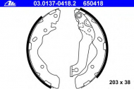 Комлект тормозных накладок ATE 03.0137-0418.2