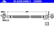 Шлангопровод ATE 83.6238-0408.3