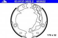 Комлект тормозных накладок ATE 03.0137-3022.2