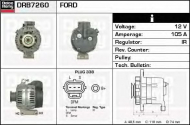Генератор DELCO REMY DRB7260