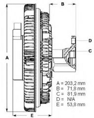 Сцепление BERU LK111
