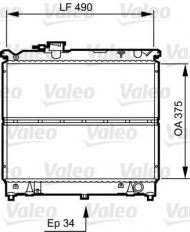 Теплообменник VALEO 731463