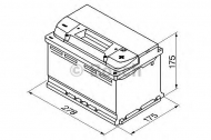 Аккумулятор BOSCH 0 092 S40 070