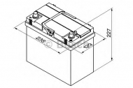 Аккумулятор BOSCH 0 092 S40 210