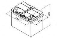 Аккумулятор BOSCH 0 092 S40 240