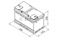 Аккумулятор BOSCH 0 092 S50 100
