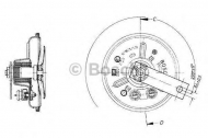 Звуковой сигнал BOSCH 0 320 146 101