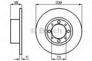 Тормозной диск BOSCH 0 986 478 121