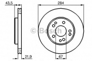 Тормозной диск BOSCH 0 986 478 186