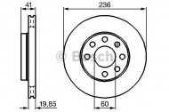 Тормозной диск BOSCH 0 986 478 192